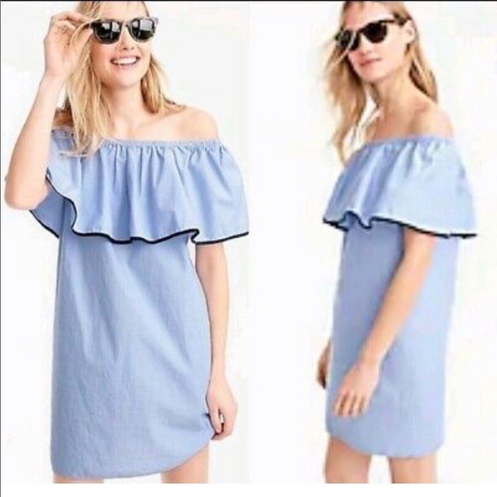 JCrew Over the shoulder Dress